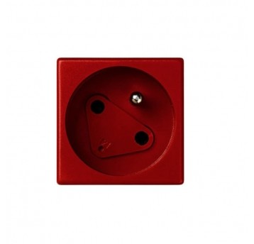Simon Gniazdo Connect KS22/6 16A 230V DATA czerwon
