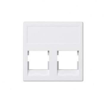 Simon Płytka Gniazda Connect KB76/9 K45 2xRJ