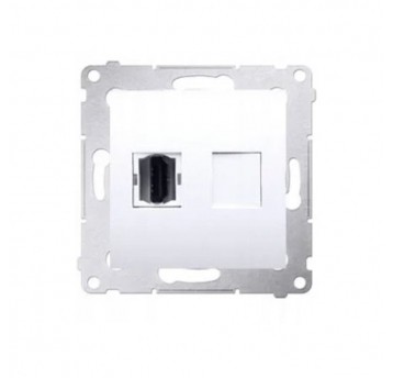 Simon10 Gniazdo HDMI pojedyńcze