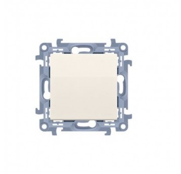 Simon10 Łącznik jednobiegunowy 10AX IP20 kremowy