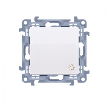 Simon10 Przycisk światło biały