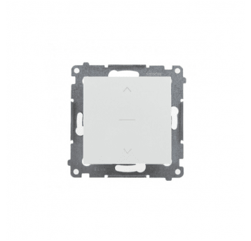 Simon54 Łącznik roletowy trójpoz. 1-0-2 biały