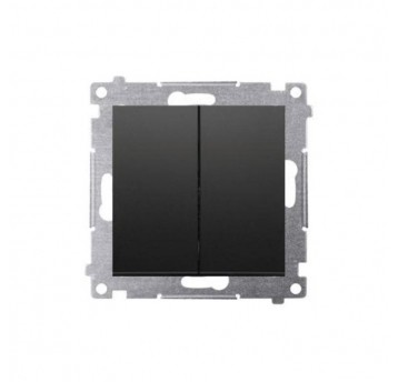 Simon54 Łącznik schodowy podw. bez pikt. cz. mat