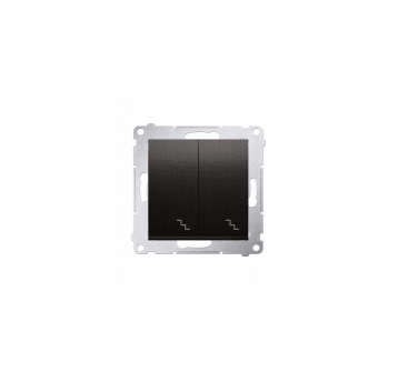 Simon54 Łącznik schodowy podwójny z podświetl.antr