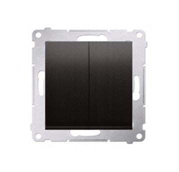 Simon54 Łącznik świecznikowy antracyt podwójny