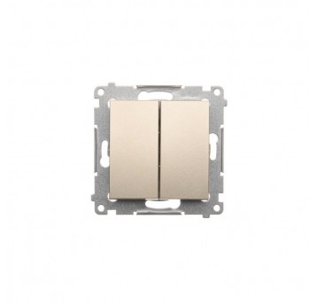 Simon54 Łącznik świecznikowy złoty mat podwójny