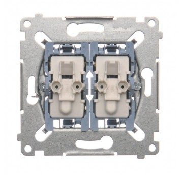 Simon54 Mechanizm Łącznik schodowy podwój.podświet