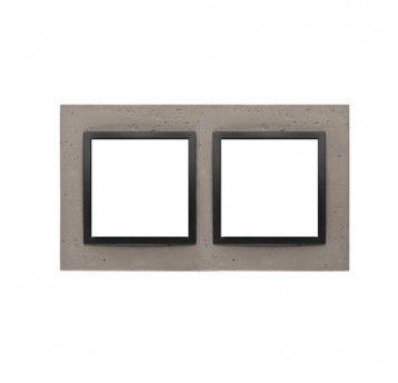 Simon54 Nature Ramka 2-krotna betonowa DRN2/98