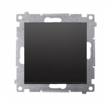 Simon54 Przycisk pojedyńczy zwierny antracyt