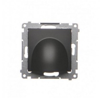 Simon54 Przyłącze kabla S54 czarny mat