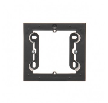 Simon54 Puszka natynkowa pojedyńcza czarny mat