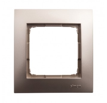 Simon54 Ramka pojedyncza złoty mat 1 pole