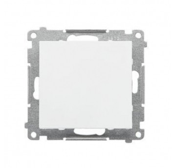 Simon55 łącznik jednobiegunowy Biały mat