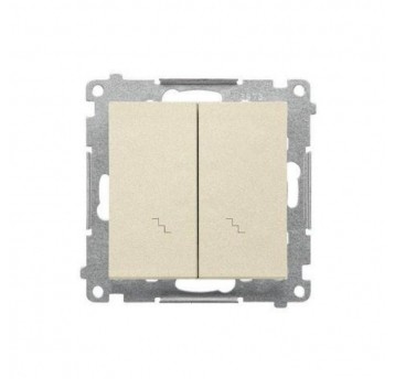 Simon55 łącznik schodowy podwójny Szampański mat