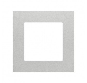 Simon55 Ramka 1-krotna LINE Aluminium mat TR1/143