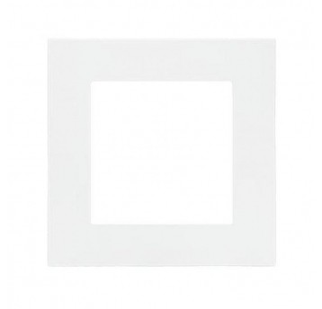 Simon55 Ramka 1-krotna LINE Biały mat TR1/111