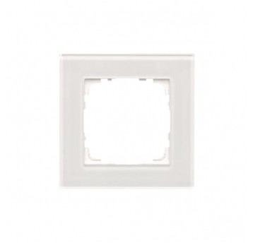 Simon55 Ramka pojedyńcza szkło classic białe