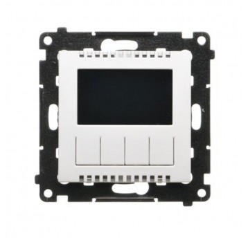 Simon55 termostat programowalny Biały mat