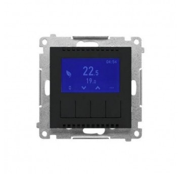 Simon55 termostat programowalny Czarny mat
