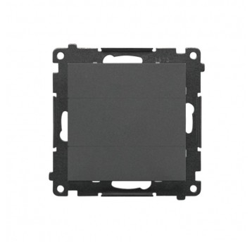 Simon55 Zaślepka ramki Grafit mat