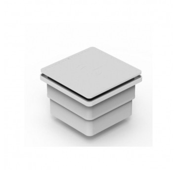 Skrzynka kontrolna do elewacji 140x140x100 szara