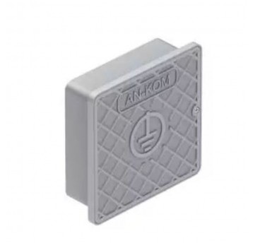 Skrzynka pobiercza AN-60B/S szara na elewację