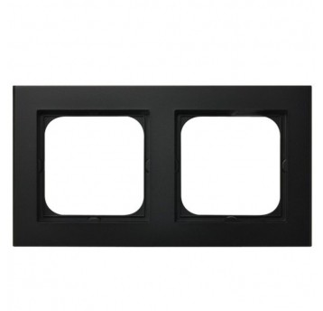 SONATA Ramka podwójna czarny met