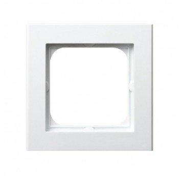 SONATA Ramka pojedyńcza biały mat