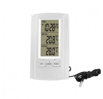 Stacja pogodowa bezprzewodowa LTC STP03 srebrna