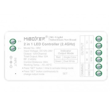 Sterownik LED Mi MONO 12-24V 6/12A FUT035S+ push