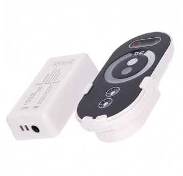 Sterownik LED Mono dotykowy pilot 12-24V czarny