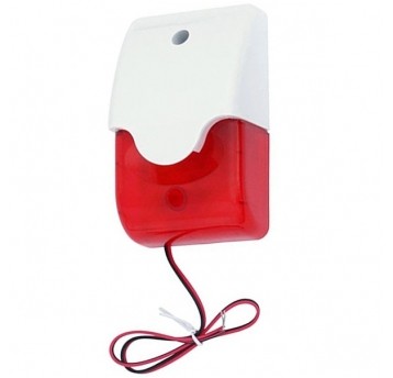 Sygnalizator al. optyczno akustyczny AS7015 czerw.