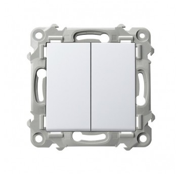 Szafir Łącznik podwójny schodowy biały ŁP-10