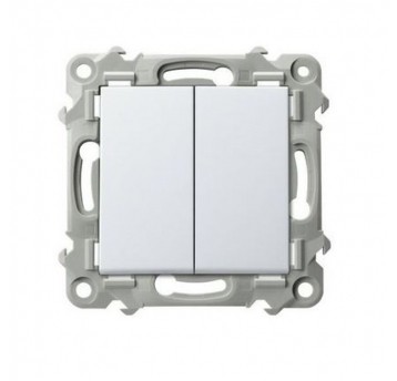 Szafir Łącznik świecznikowy ŁP-2Z/m/00 biały podw.