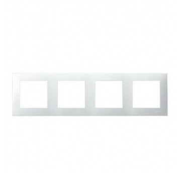 Szafir Ramka poczwórna R-4Z/00 biały
