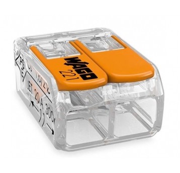 Szybkozłączka 2-przewodowa z dźwigniami 221-412