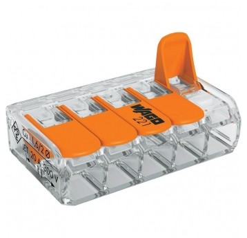 Szybkozłączka 5-przewodowa z dźwigniami 221-415