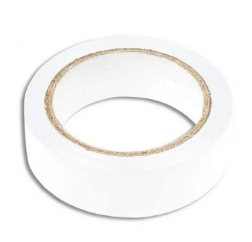 Taśma izolacyjna 19mm 20m BIAŁA (8 szt)