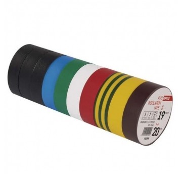 Taśma izolacyjna zestaw 10szt. multikolor