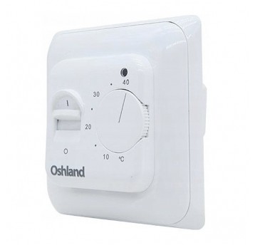 Termostat pokojowy analogowy biały M5