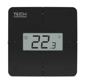 Termostat R-S1 R-X czarny SINUM Tech