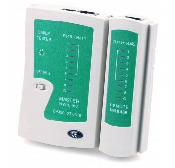 Tester sieci LAN i kabli telefonicz RJ45 RJ12 RJ11