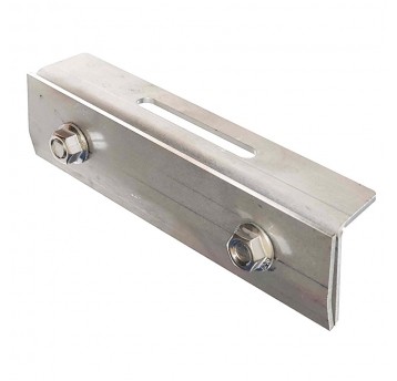 Uchwyt dachowy na rąbek długi 180mm / 3mm