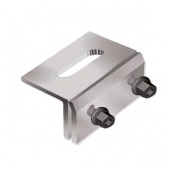 Uchwyt dachowy na rąbek krótki, mocowanie profila