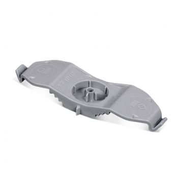 Uchwyt do kabli płaskich P/T podw 17mm PA RAWLPLUG