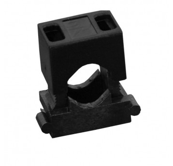 Uchwyt montażowy do przewodów UM 16 czarny (50 szt