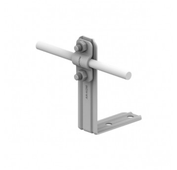 Uchwyt na blachę papę gont kątowy prosty drut fi8