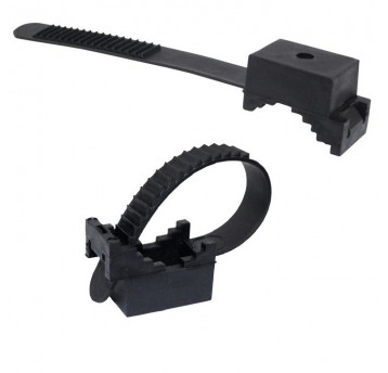 Uchwyt paskowy przewodu UP-30 czarny UV (50szt)
