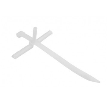 Uchwyt paskowy z kołkiem USMPK-12 25szt biały