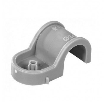 Uchwyt plastikowy pojedyńczy 16mm do rur RAWLPLUG